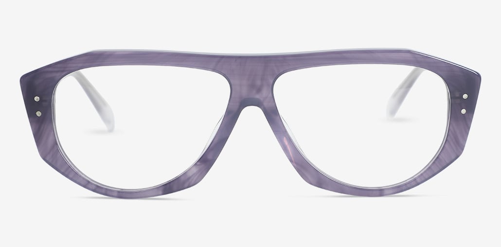 Duncan Purple Aviator Glasses