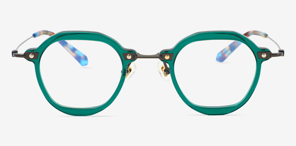 Fitzgerald Gafas Redondas Verdes
