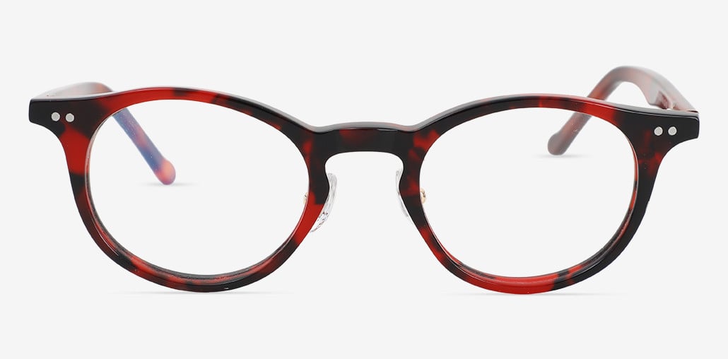 Hugo Rote Runde Brille