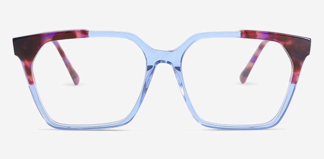 Elvis Gafas Cuadradas Azules