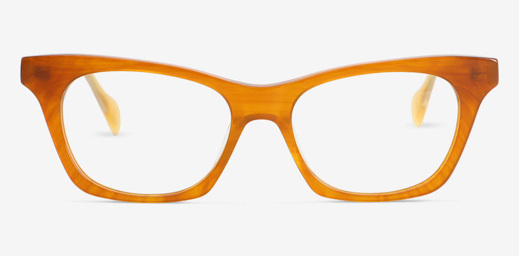 Lacey Brown Cat Eye Glasses