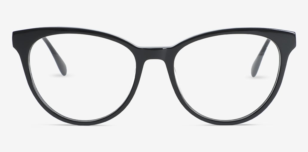 Eric Black Round Glasses