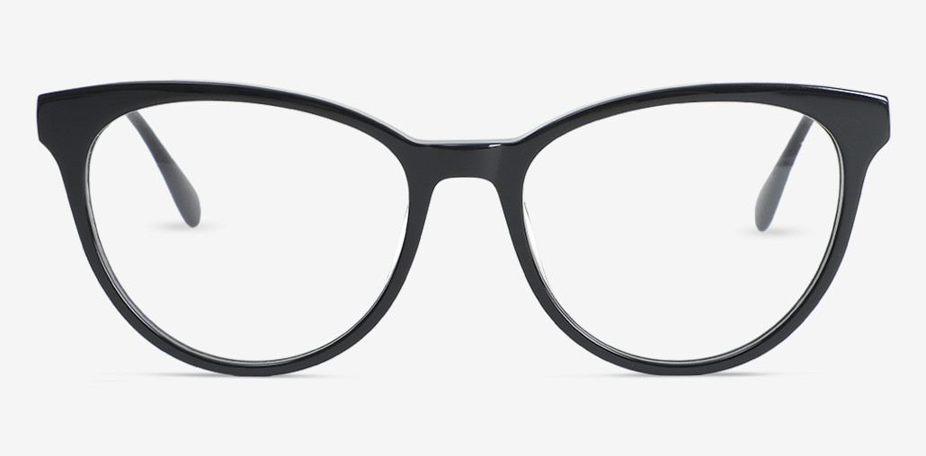 Eric Black Round Glasses