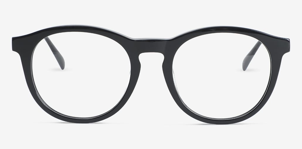 Erik Black Round Glasses