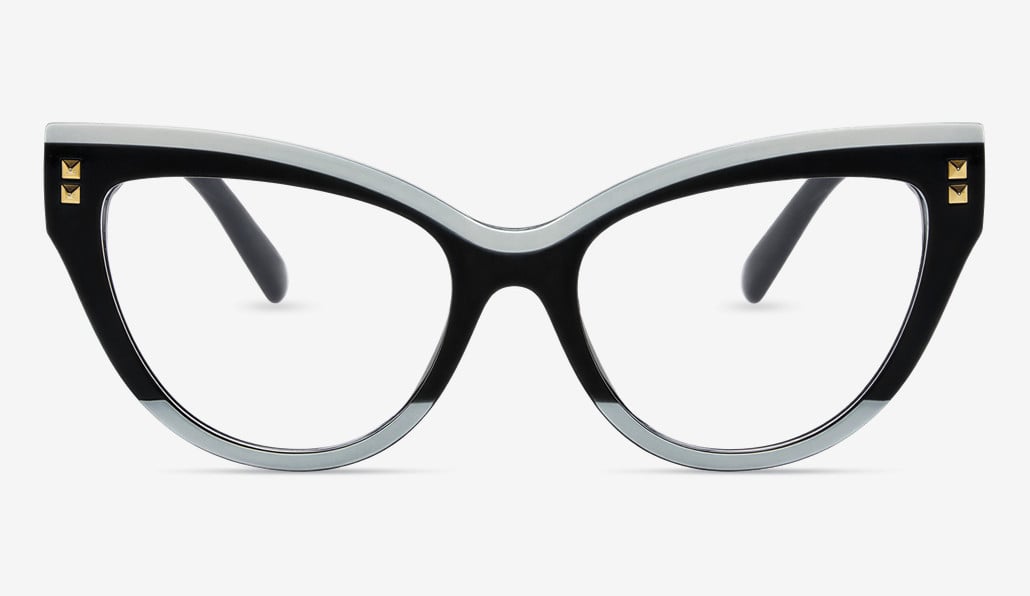 Bevis Black Cat Eye Glasses