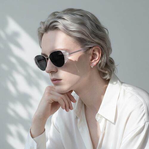 Clark Occhiali da sole Cat Eye Trasparenti
