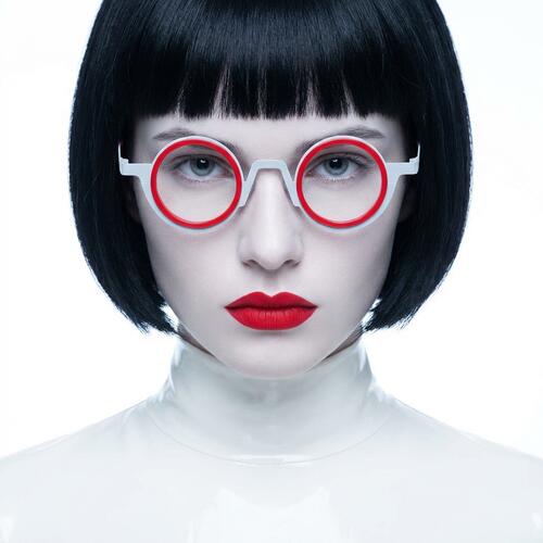 Careg Lunettes Rondes Blanches