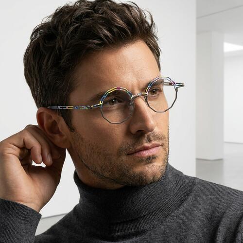Galbraith Gafas Redondas Grises