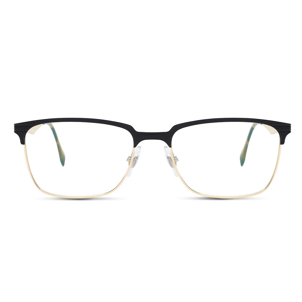 Auroee Black Browline Glasses