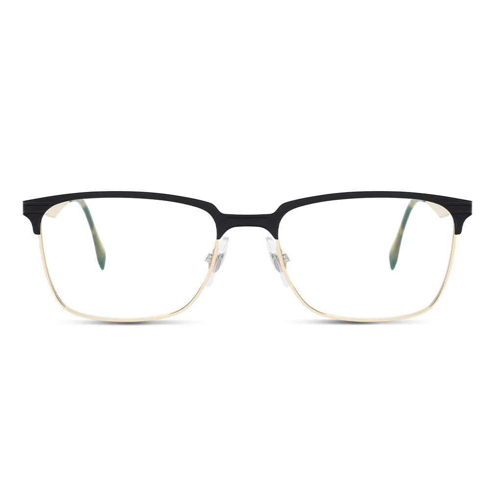 Auroee Black Browline Glasses