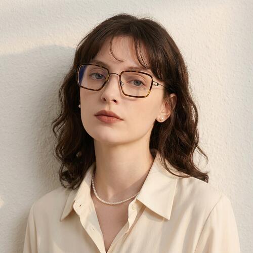 Roland Gafas Rectangulares Carey