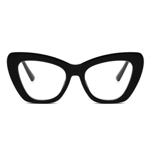 Isaac Black Cat Eye Glasses