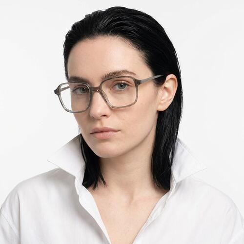 Gallup Gray Square Glasses