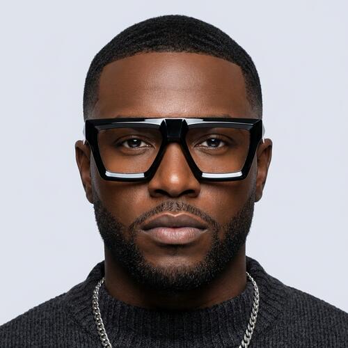 Duncan Black Aviator Glasses