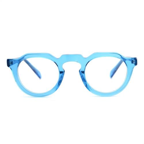 Toland Blue Round Glasses