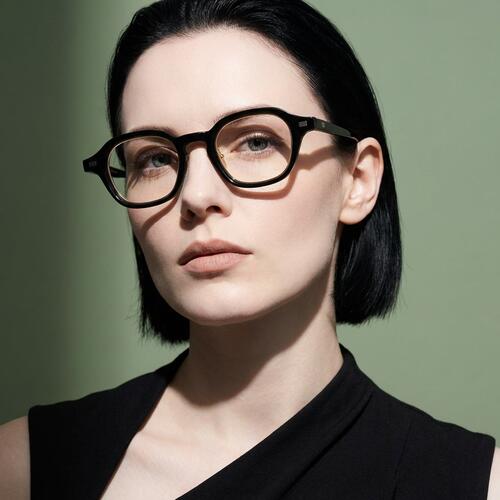 Griffith Black Square Glasses