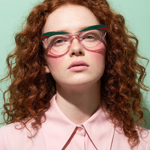 Emma Pink Cat Eye Glasses