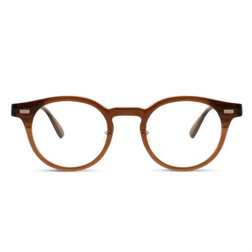 Regan Braune Runde Brille
