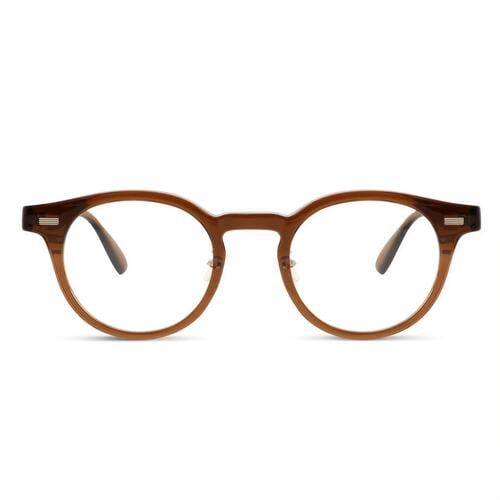 Regan Braune Runde Brille