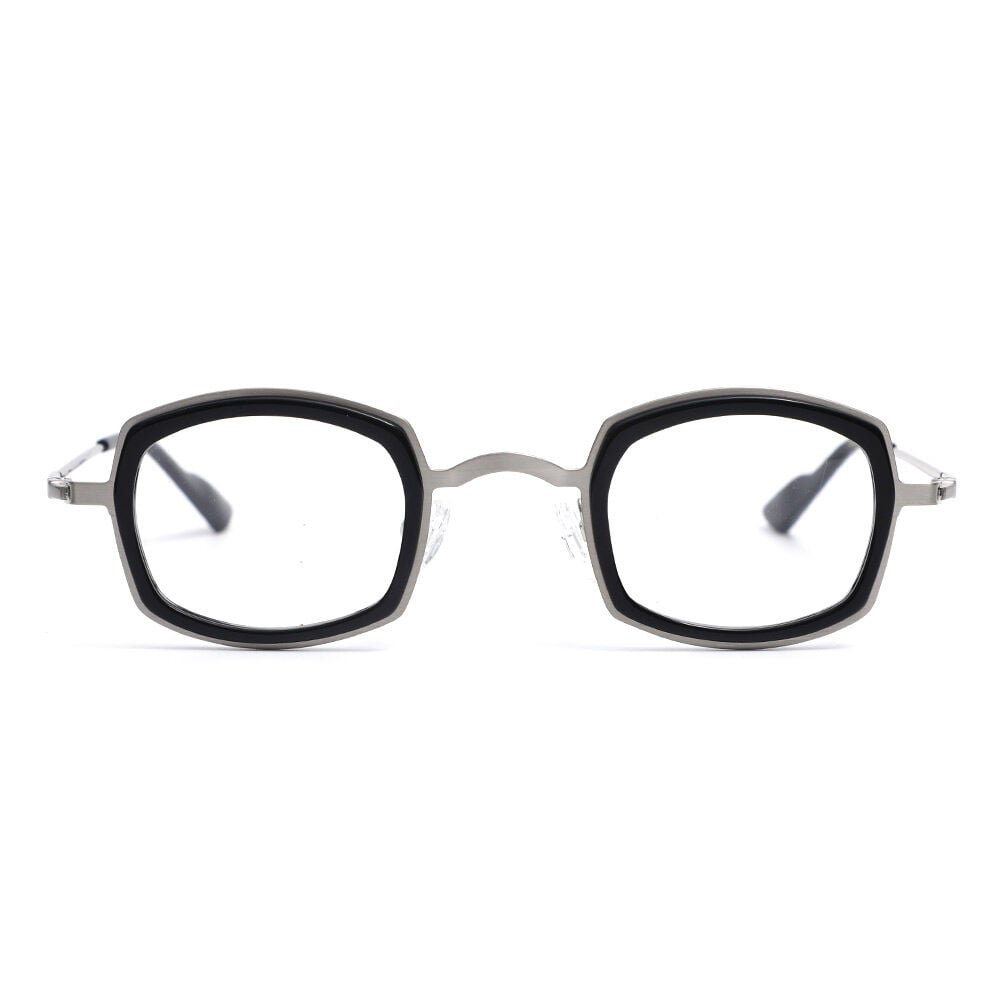 Kititie Schwarze Geometrische Brille