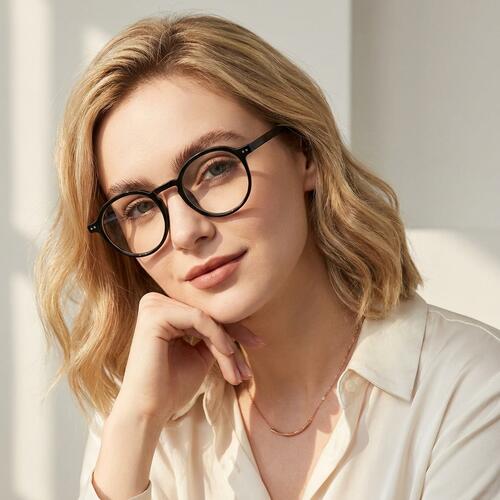 Murray Gafas Redondas Negras