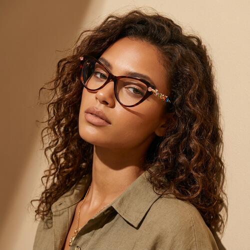 Adrienne Tortoise Cat Eye Glasses