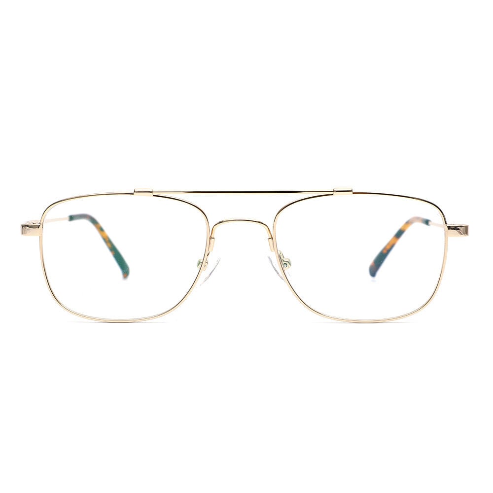 Piers Goldene Pilot Brille