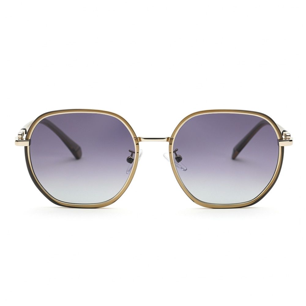 Joshua Grüne Runde Sonnenbrille