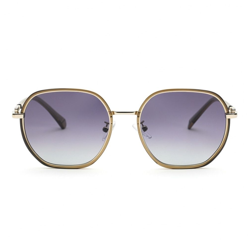 Joshua Grüne Runde Sonnenbrille