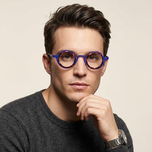 Bruno Gafas Redondas Moradas