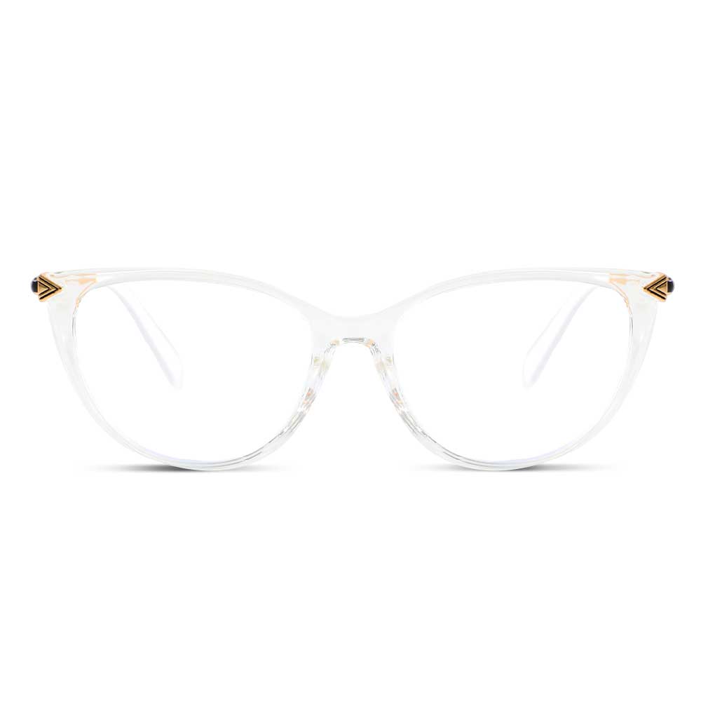 Bray Transparente Cat Eye Brille