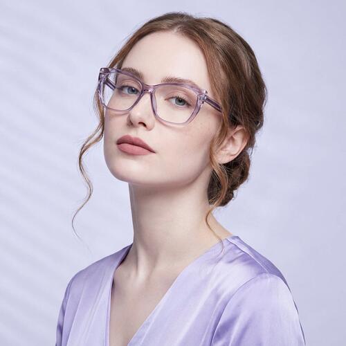 Novia Gray Cat Eye Glasses