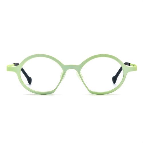 Noel Grüne Runde Brille