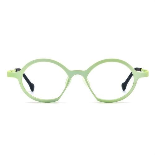 Noel Grüne Runde Brille