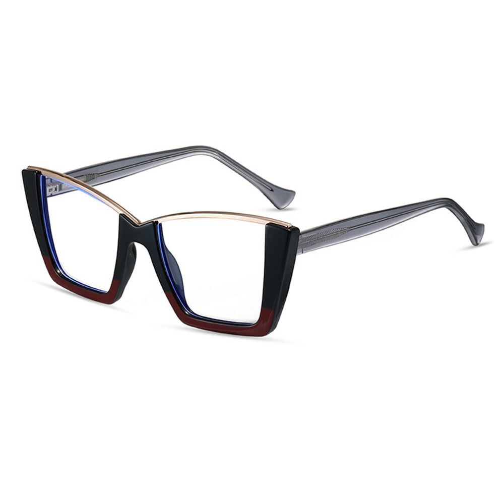 Johnson Black Cat Eye Glasses