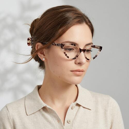 Abigail Brown Cat Eye Glasses