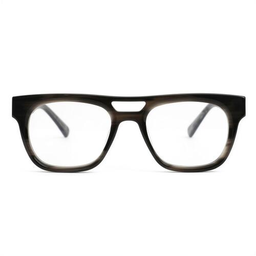 Simpson Gray Aviator Glasses