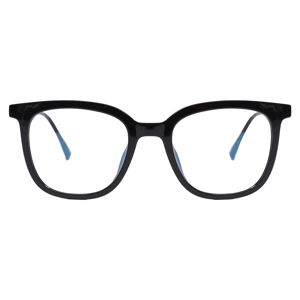 Edmun Schwarze Quadratische Brille