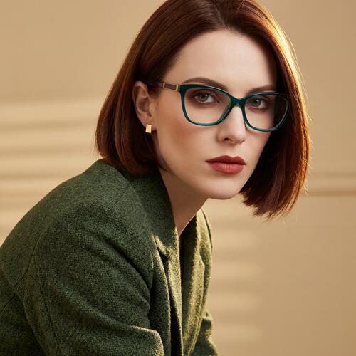 Wand Gafas Cuadradas Verdes