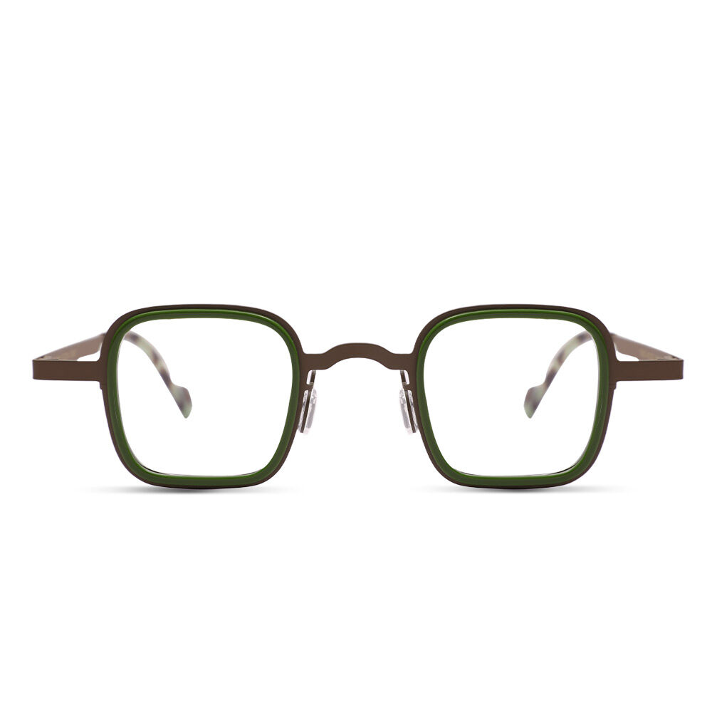 Benjamie Brown Square Glasses
