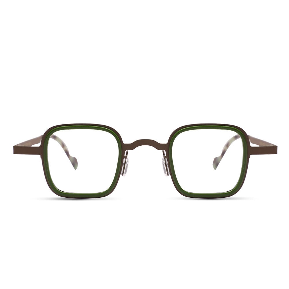 Benjamie Brown Square Glasses