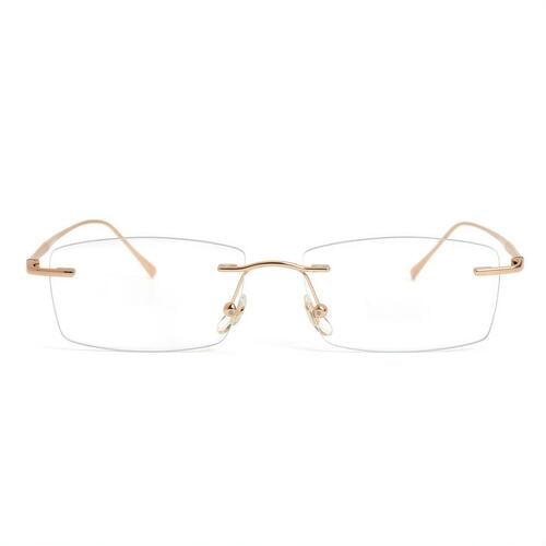 Kaitlyn Gold Rectangle Glasses