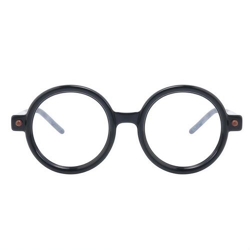 Chava Schwarze Runde Brille