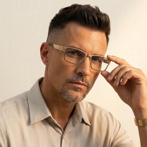 Andrea Gafas Rectangulares Dradas