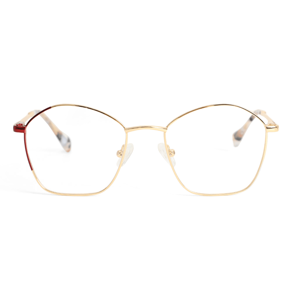 Baldwin Goldene Geometrische Brille
