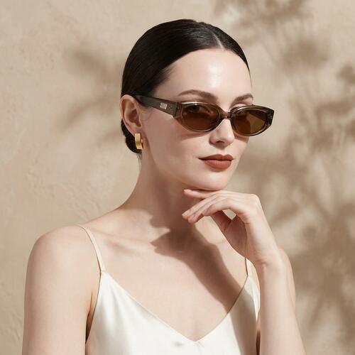 Carl Gafas de sol Cat Eye Marrones