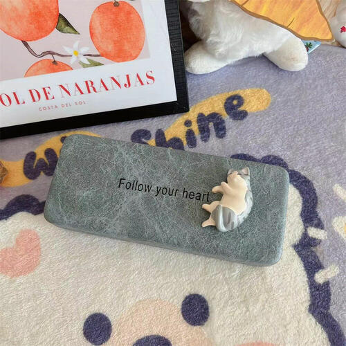 Gato Grises Estuche para gafas