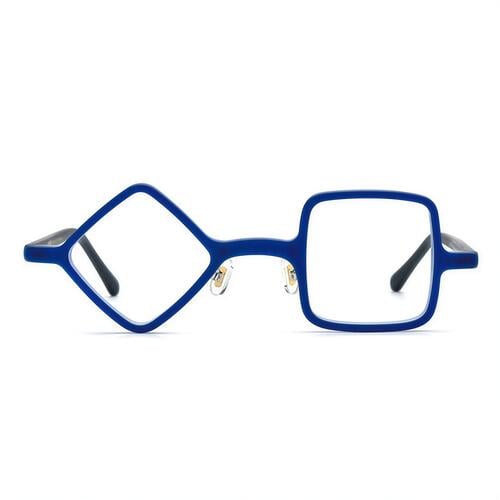 Van Blue Square Glasses