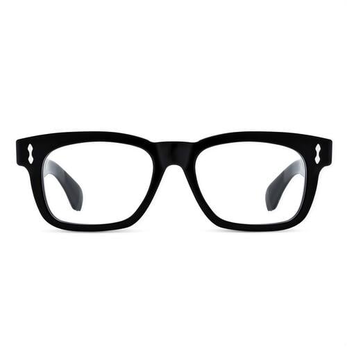 Thodore Schwarze Quadratische Brille