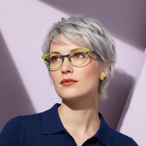 Neely Gafas Cat Eye Verdes